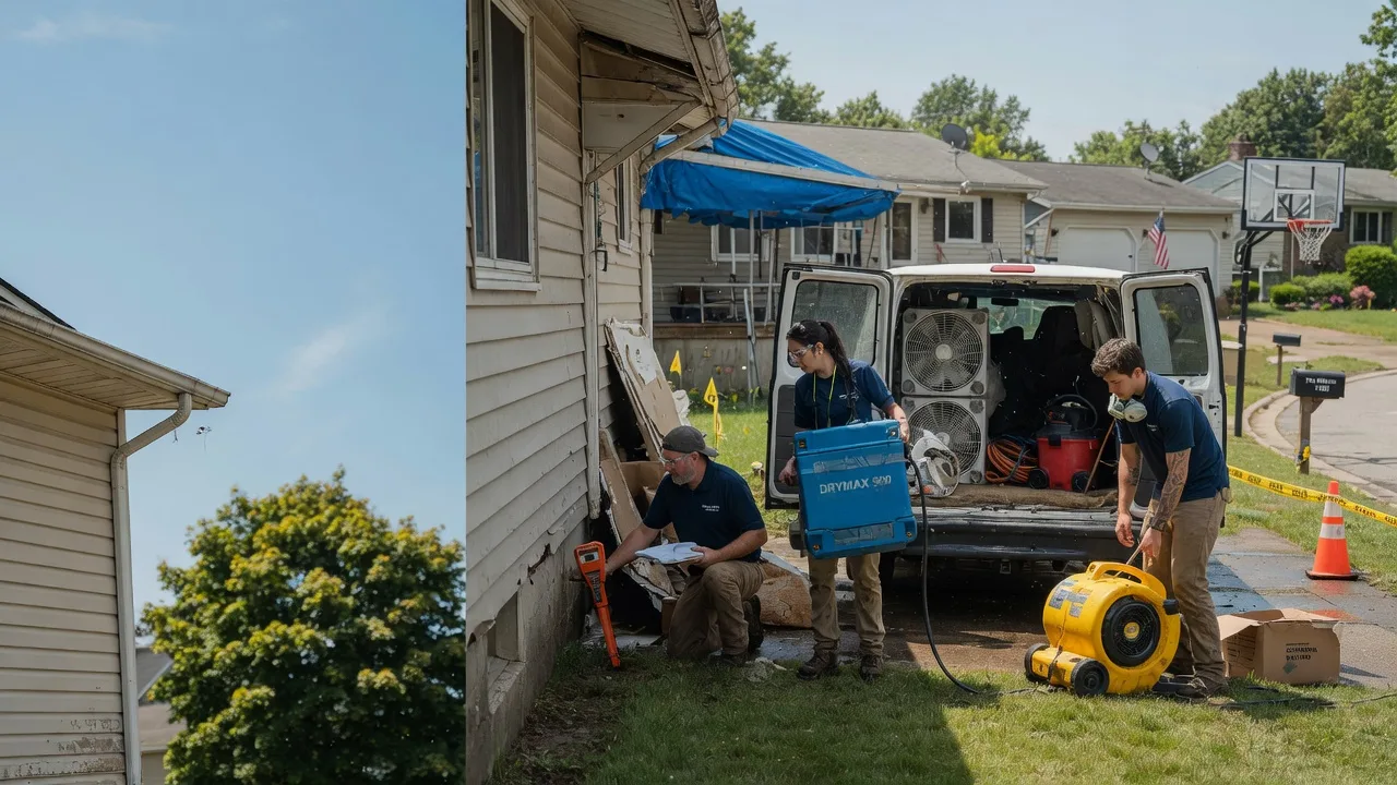 Ceiling Leak Cleanup in South Butler, NY near me