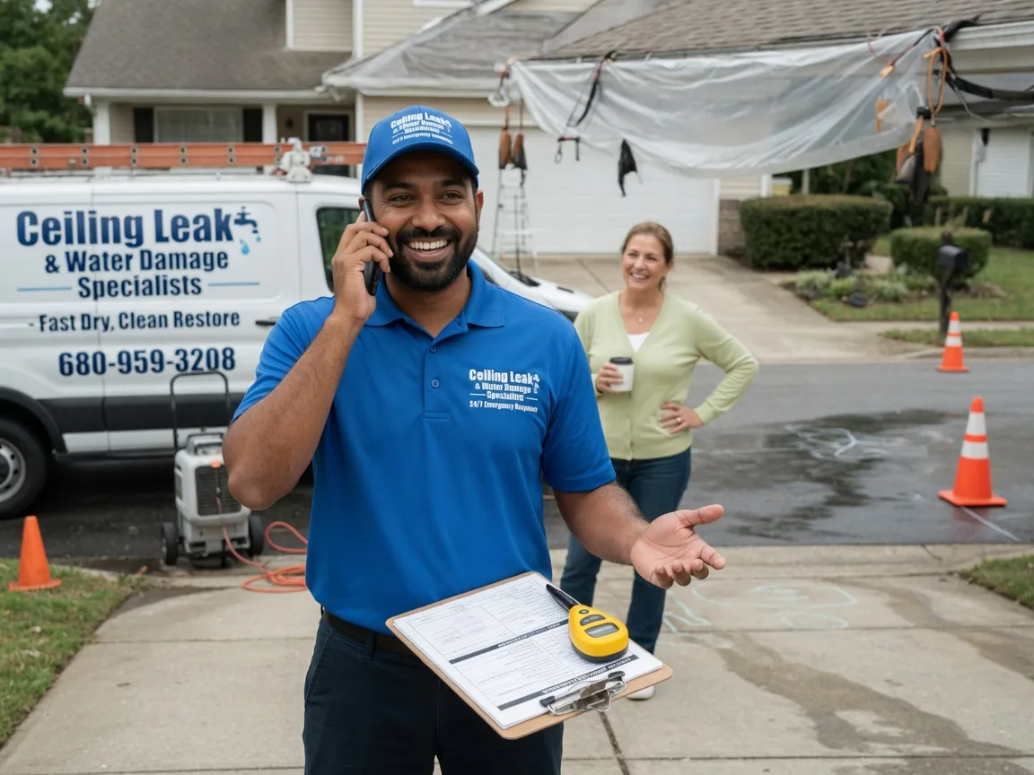 Ceiling Leak Cleanup South Butler, NY FAQs